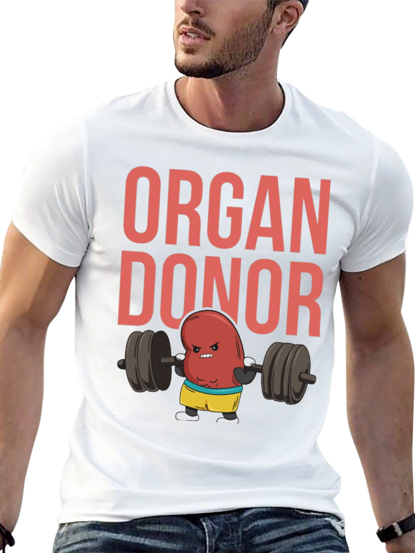Organ Donor Funny Gym T-Shirt