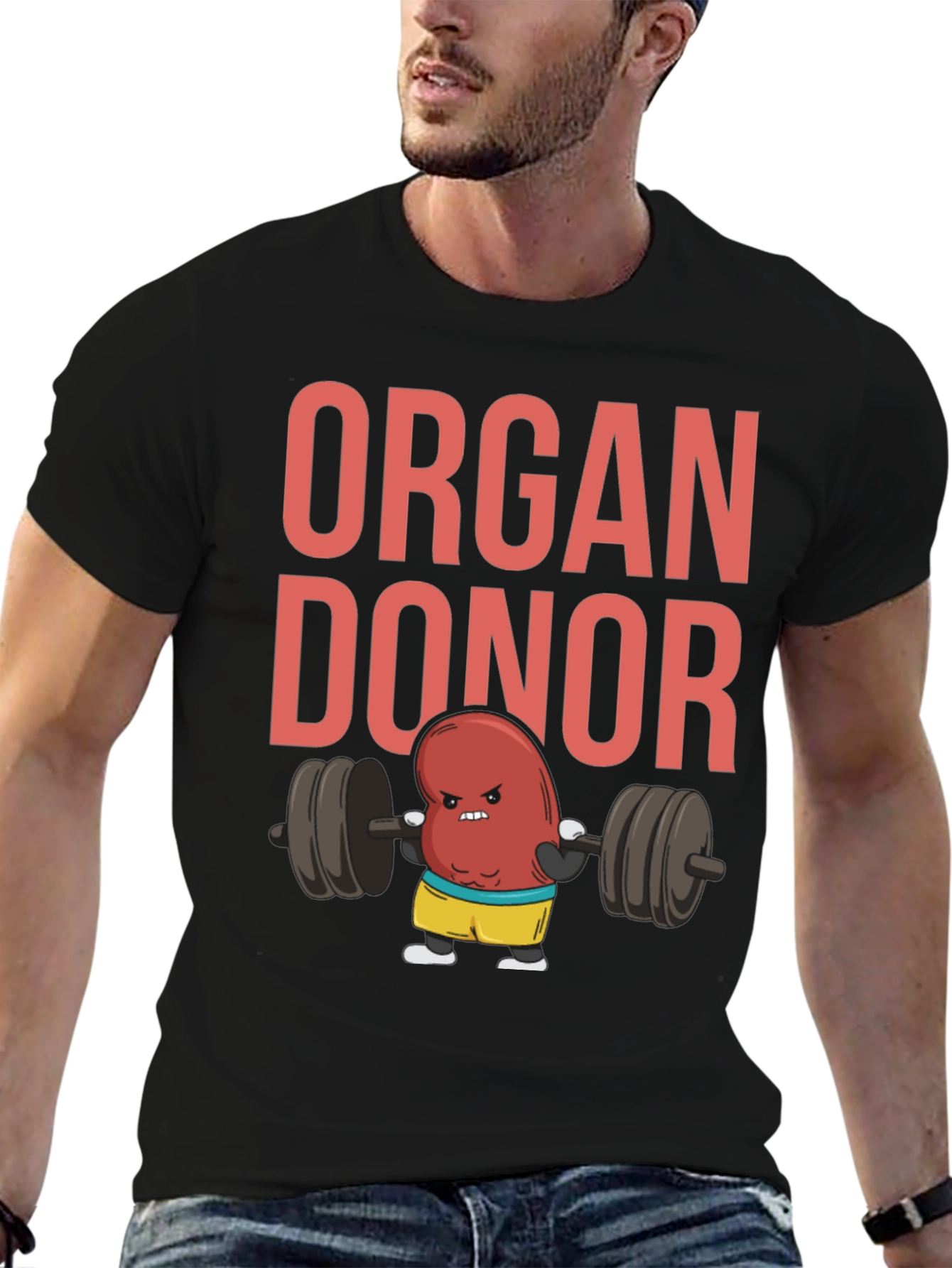 Organ Donor Funny Gym T-Shirt