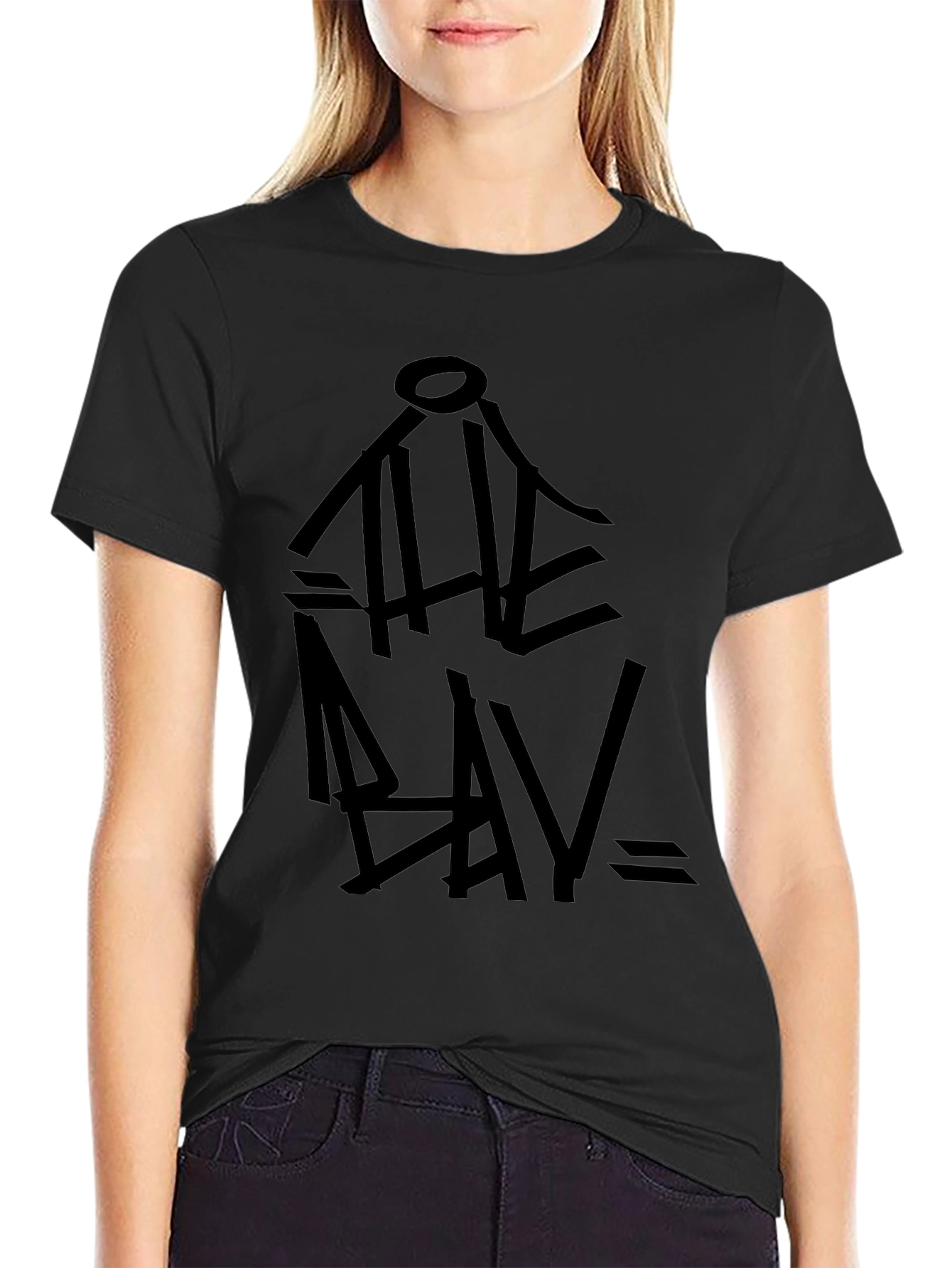 The Bay Black Graphic Tee