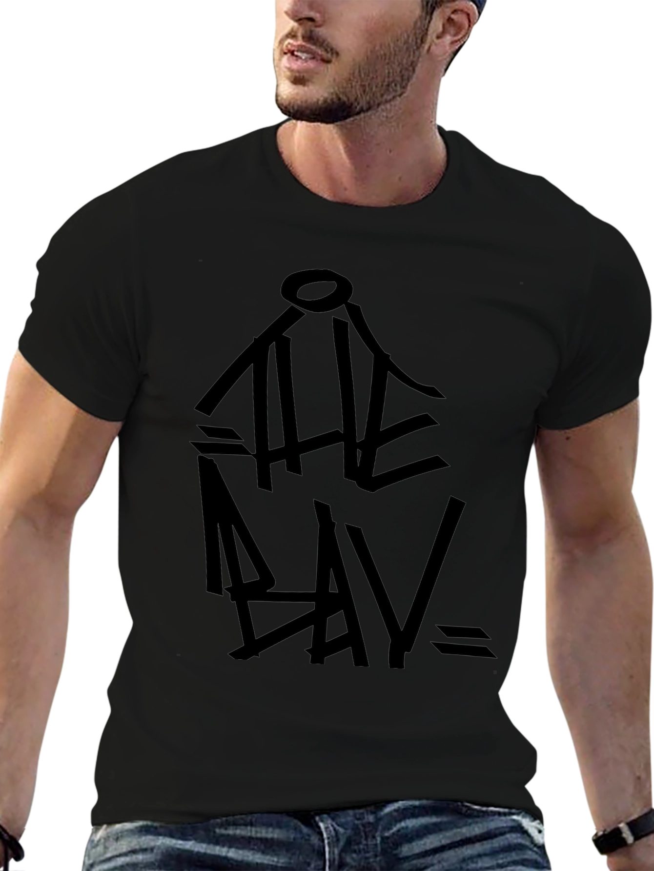 The Bay Black Graphic Tee