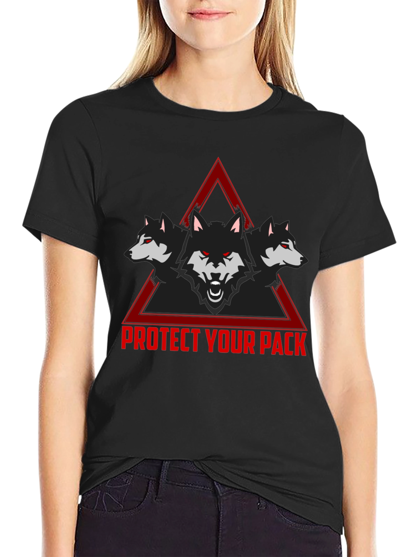 Protect Your Pack Wolf T-Shirt