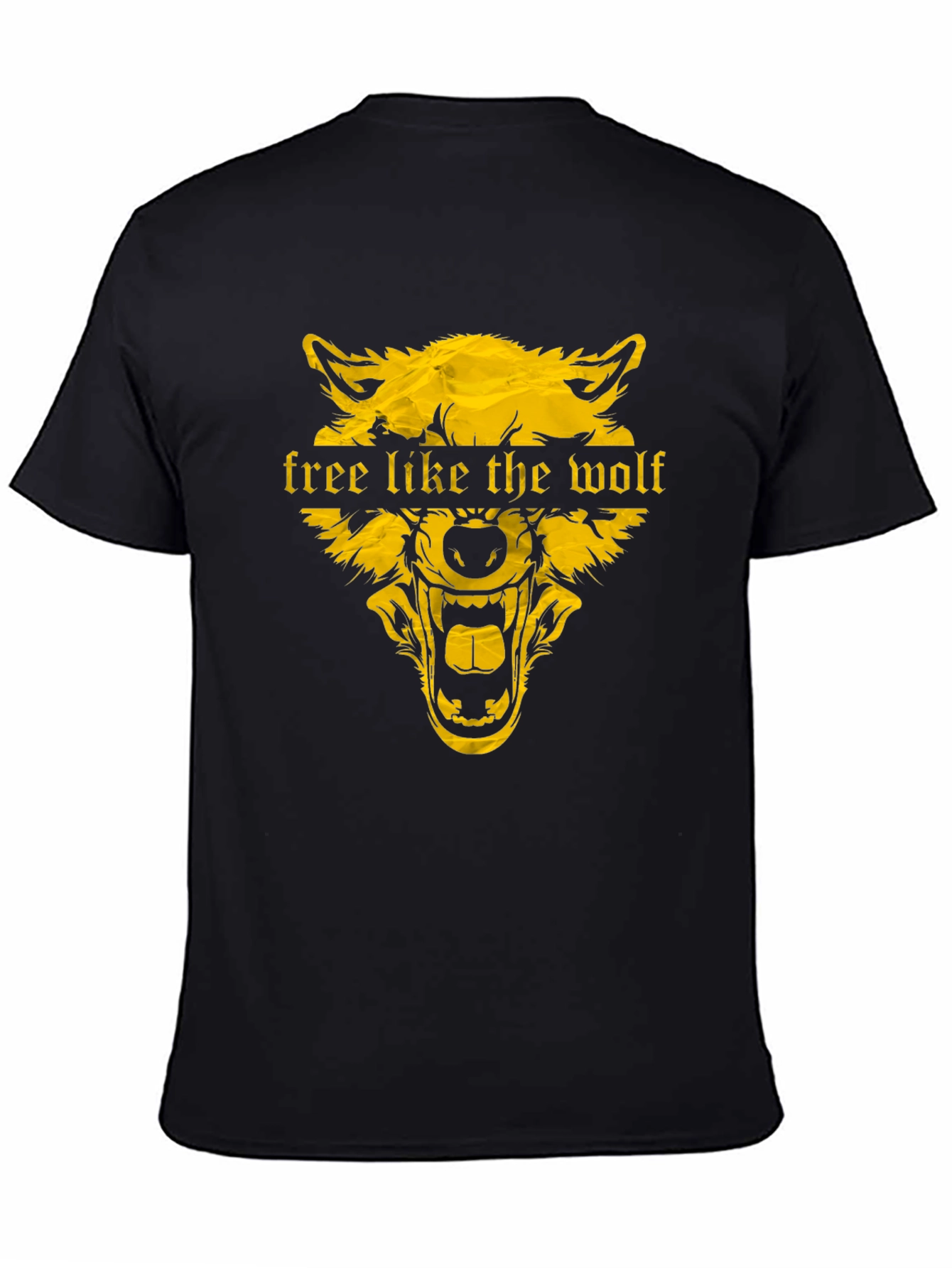 Free Like the Wolf Graphic Print T-Shirt
