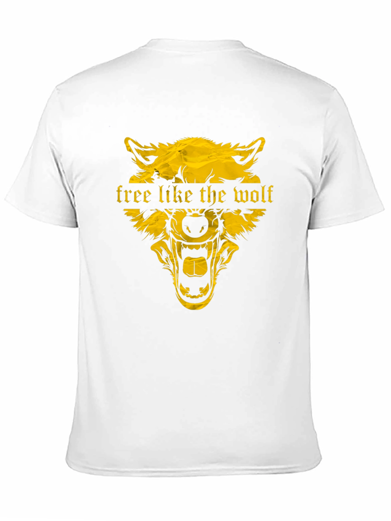 Free Like the Wolf Graphic Print T-Shirt