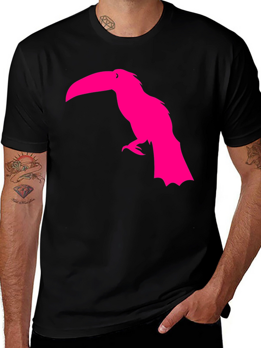 Toucan Graphic Tee - Mens Black T-Shirt