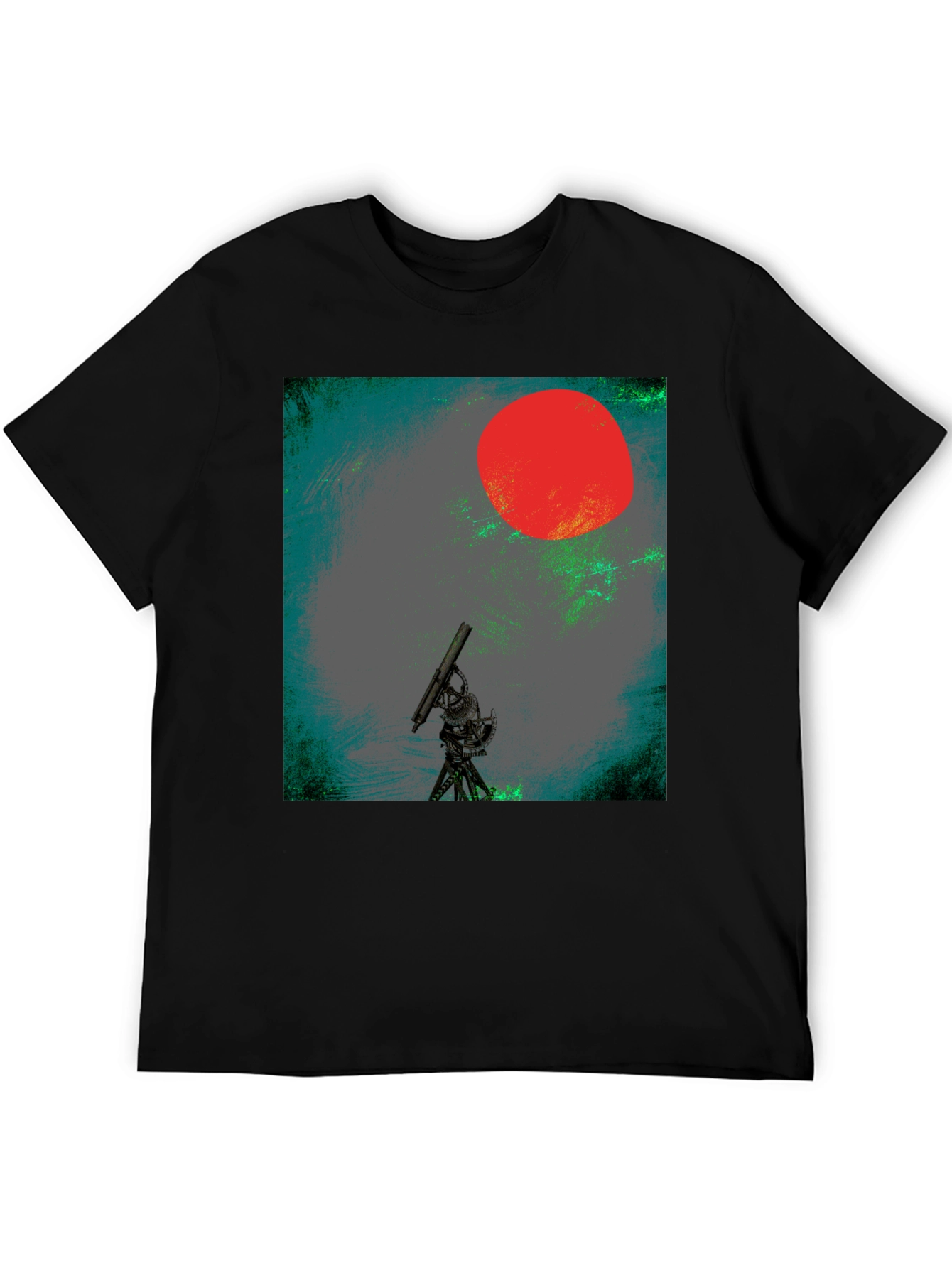 Telescope Red Sun Graphic Tee