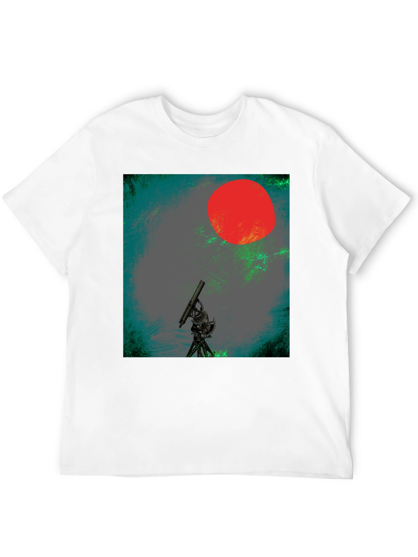 Telescope Red Sun Graphic Tee