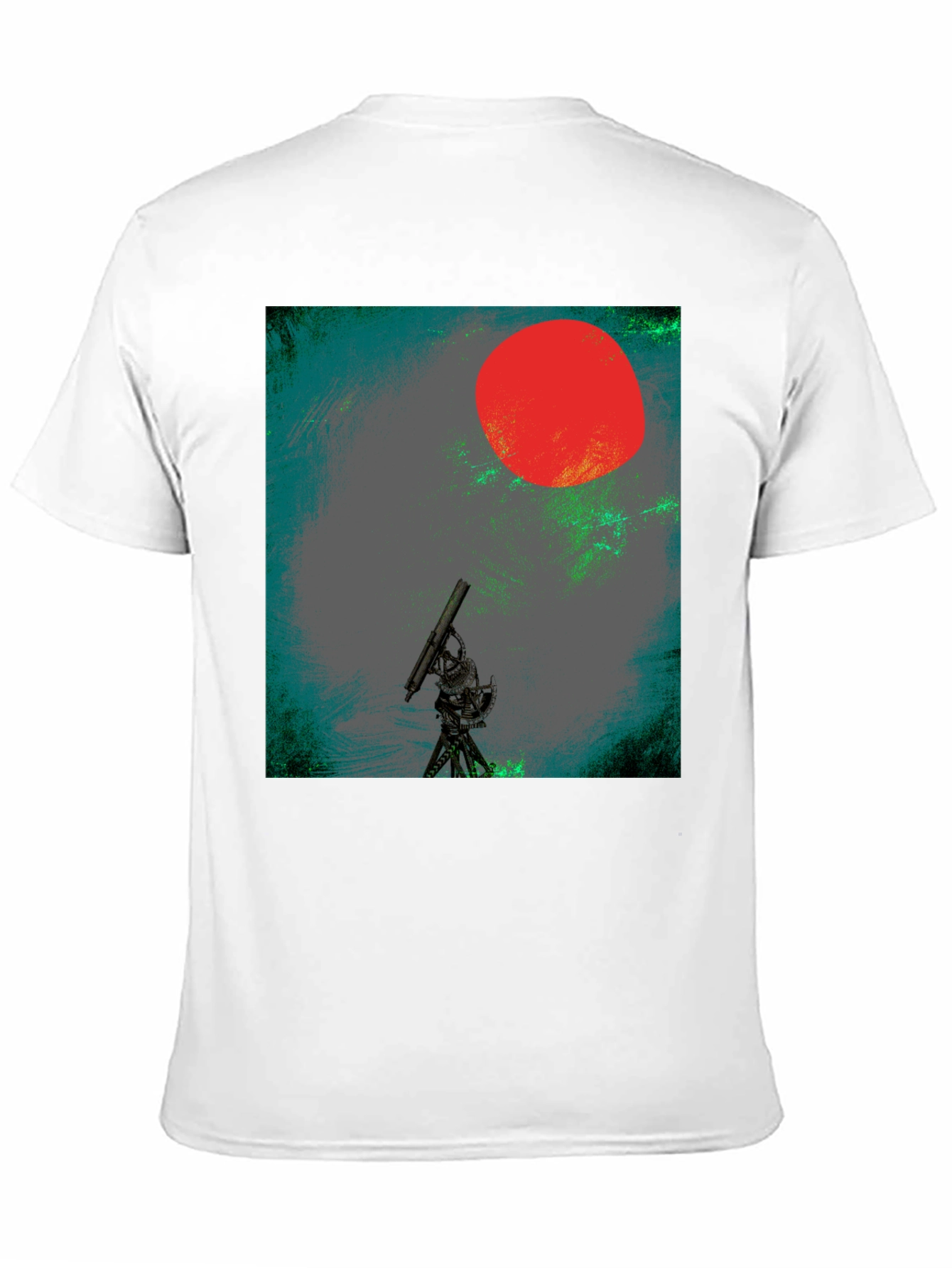 Telescope Red Sun Graphic Tee