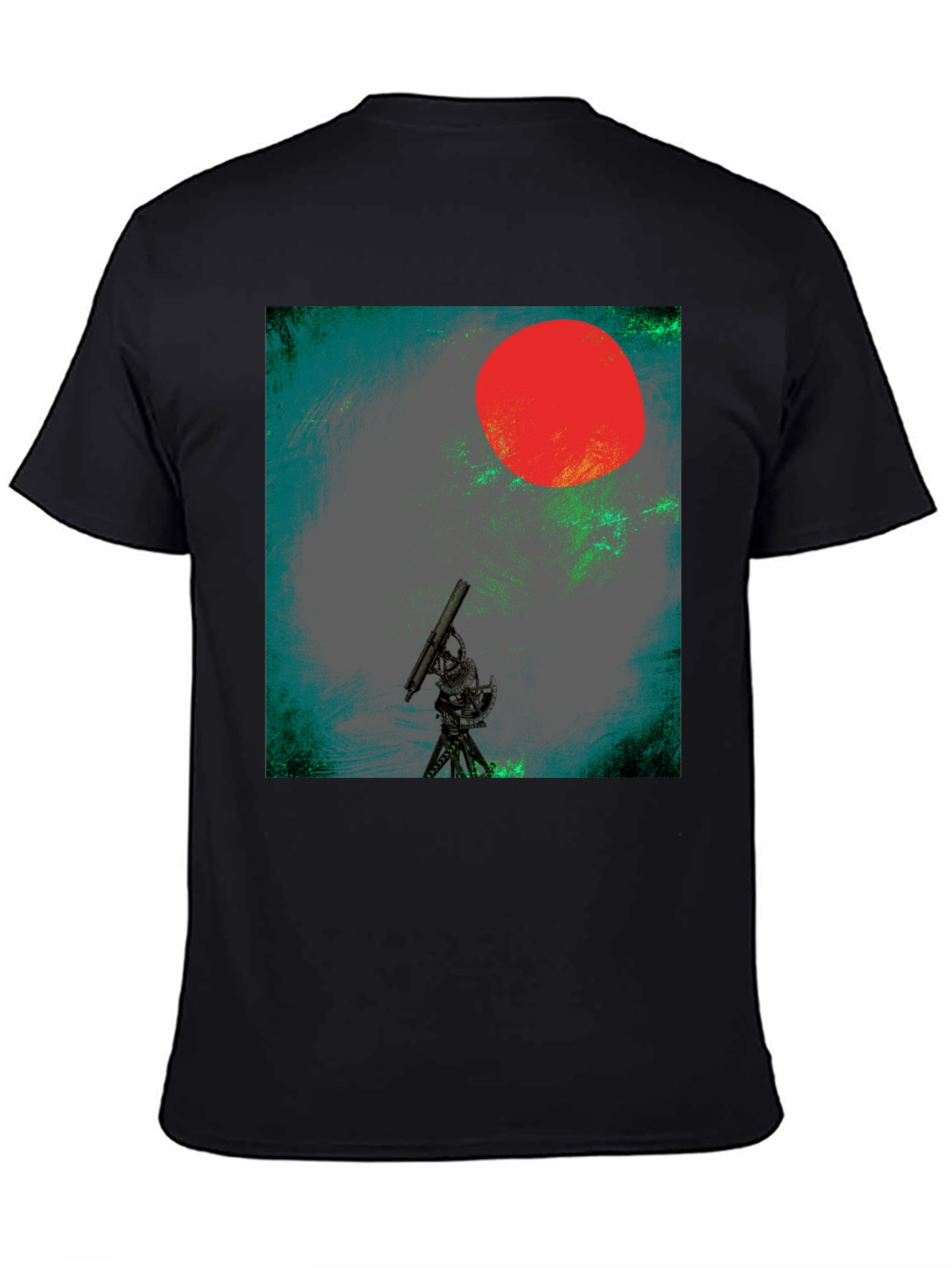 Telescope Red Sun Graphic Tee