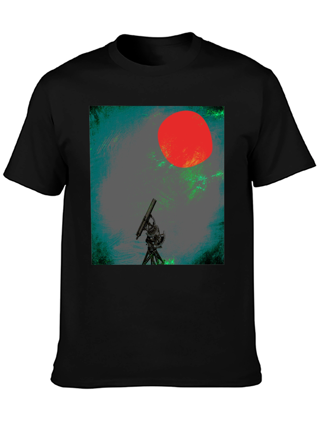 Telescope Red Sun Graphic Tee