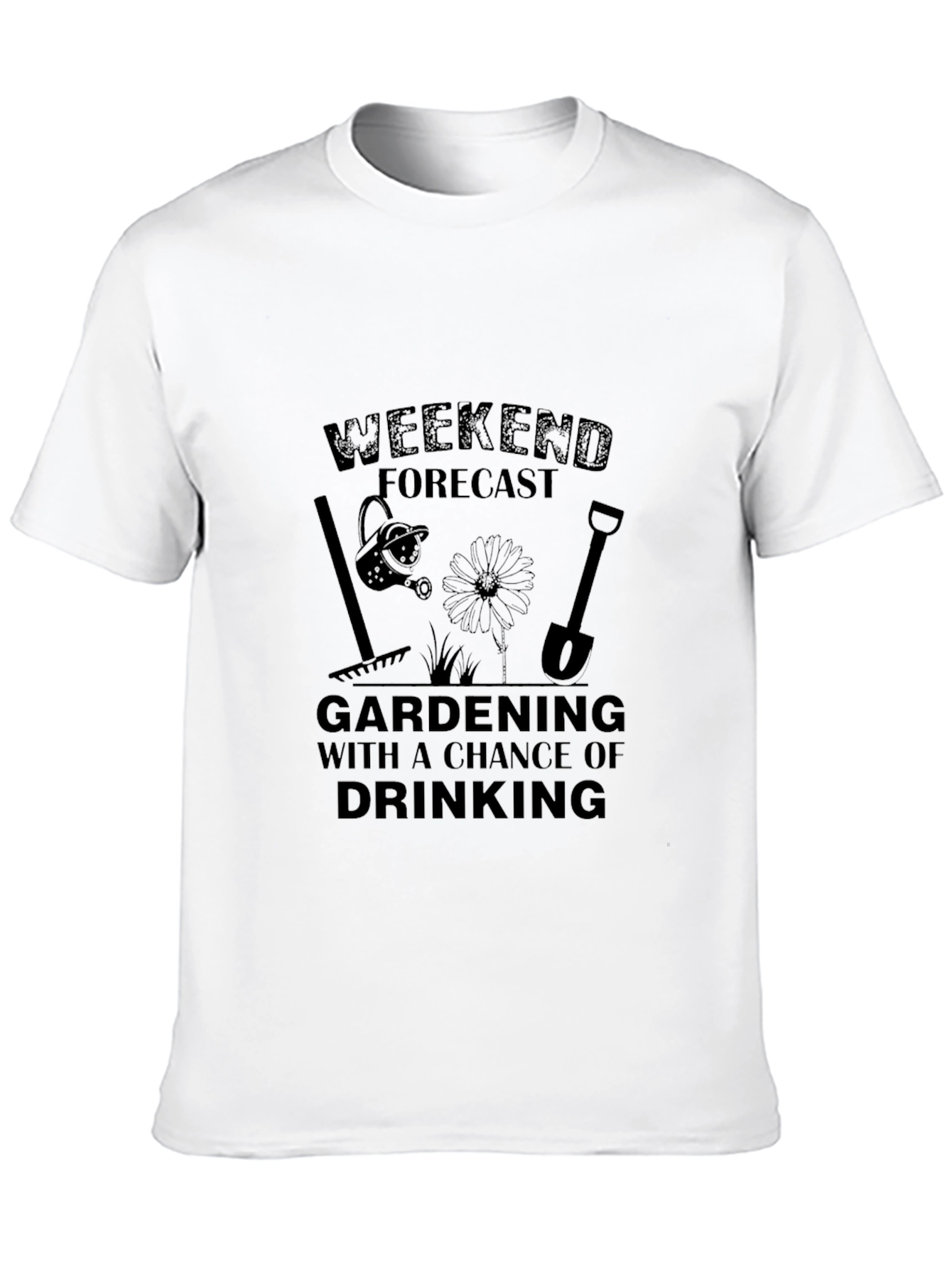 Gardening & Drinking Weekend Forecast T-Shirt
