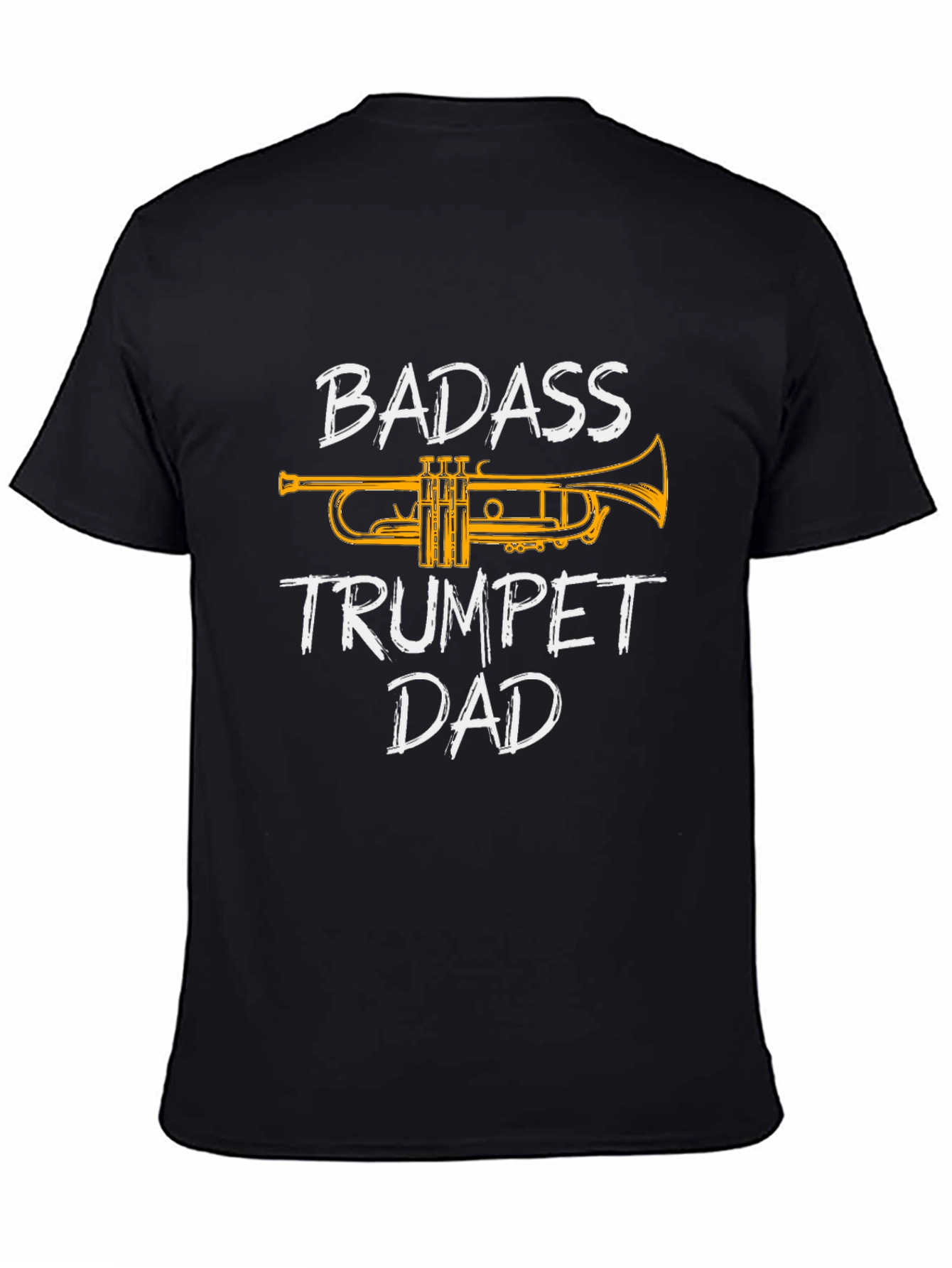 Badass Trumpet Dad T-Shirt - Musician Gift