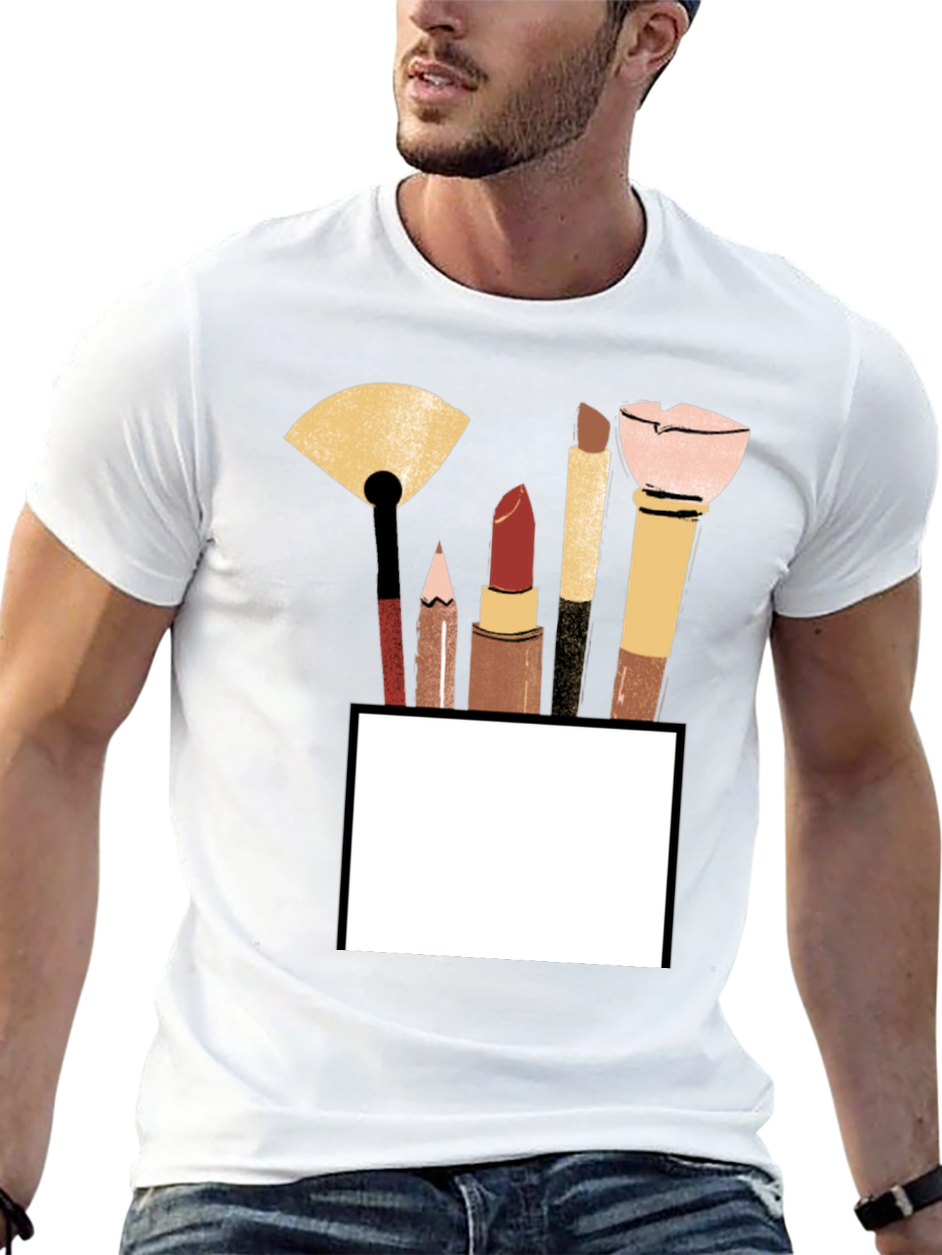Makeup Brush T-Shirt - Stylish & Trendy