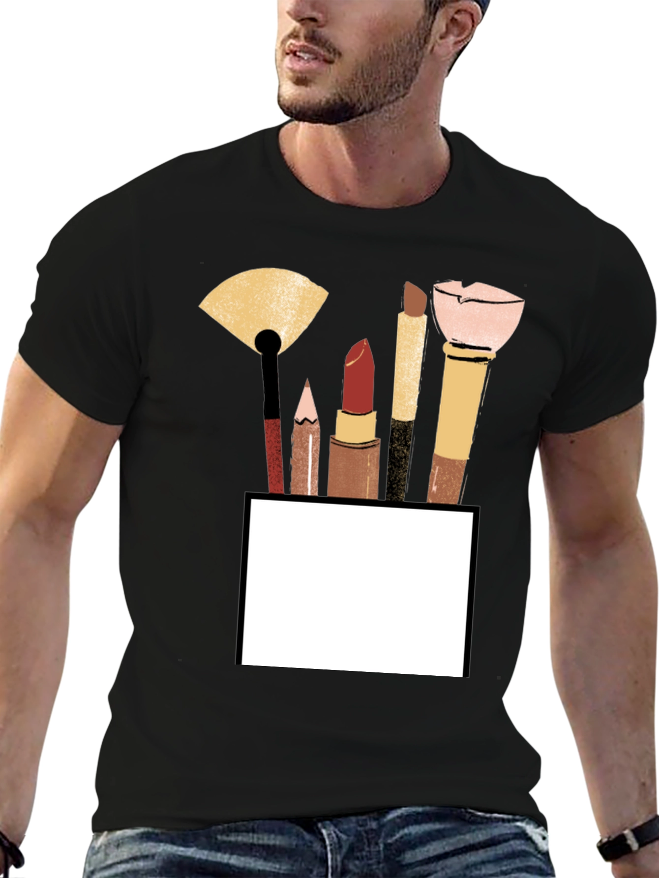 Makeup Brush T-Shirt - Stylish & Trendy