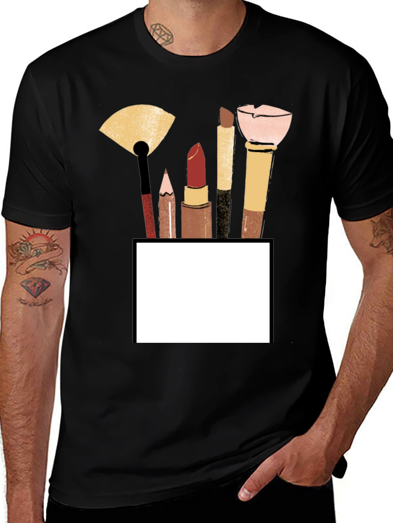 Makeup Brush T-Shirt - Stylish & Trendy