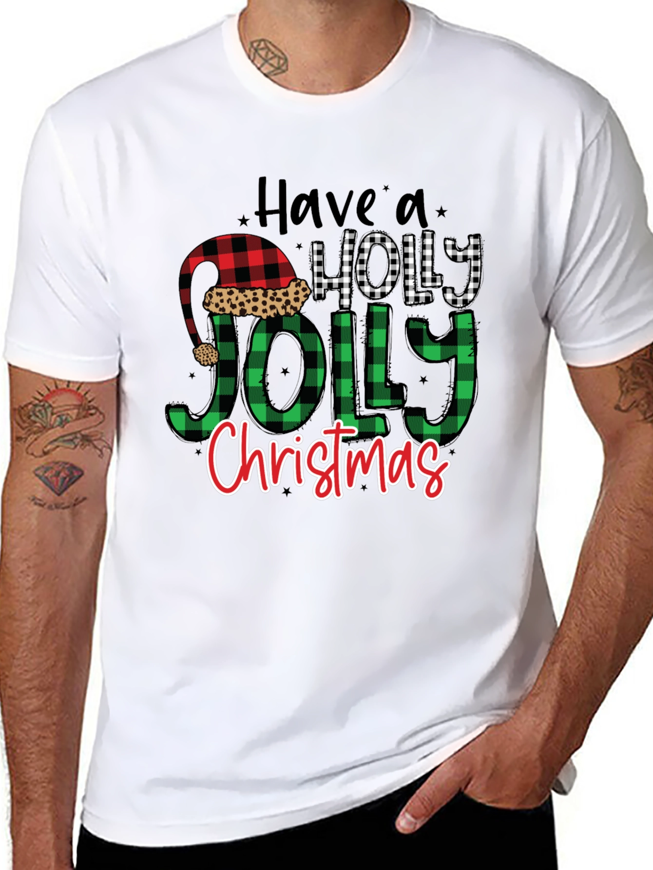 Holly Jolly Christmas Graphic Tee