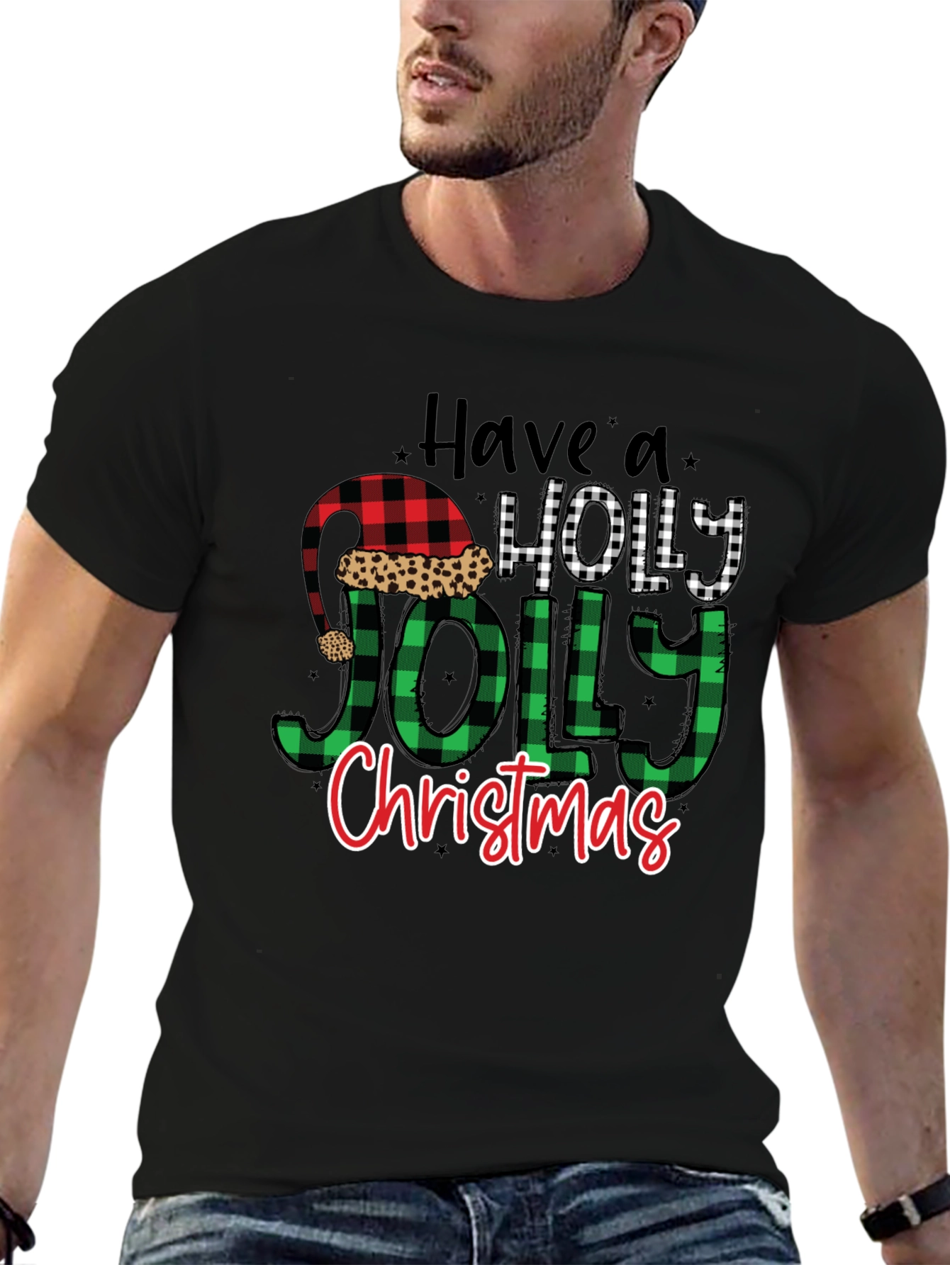 Holly Jolly Christmas Graphic Tee