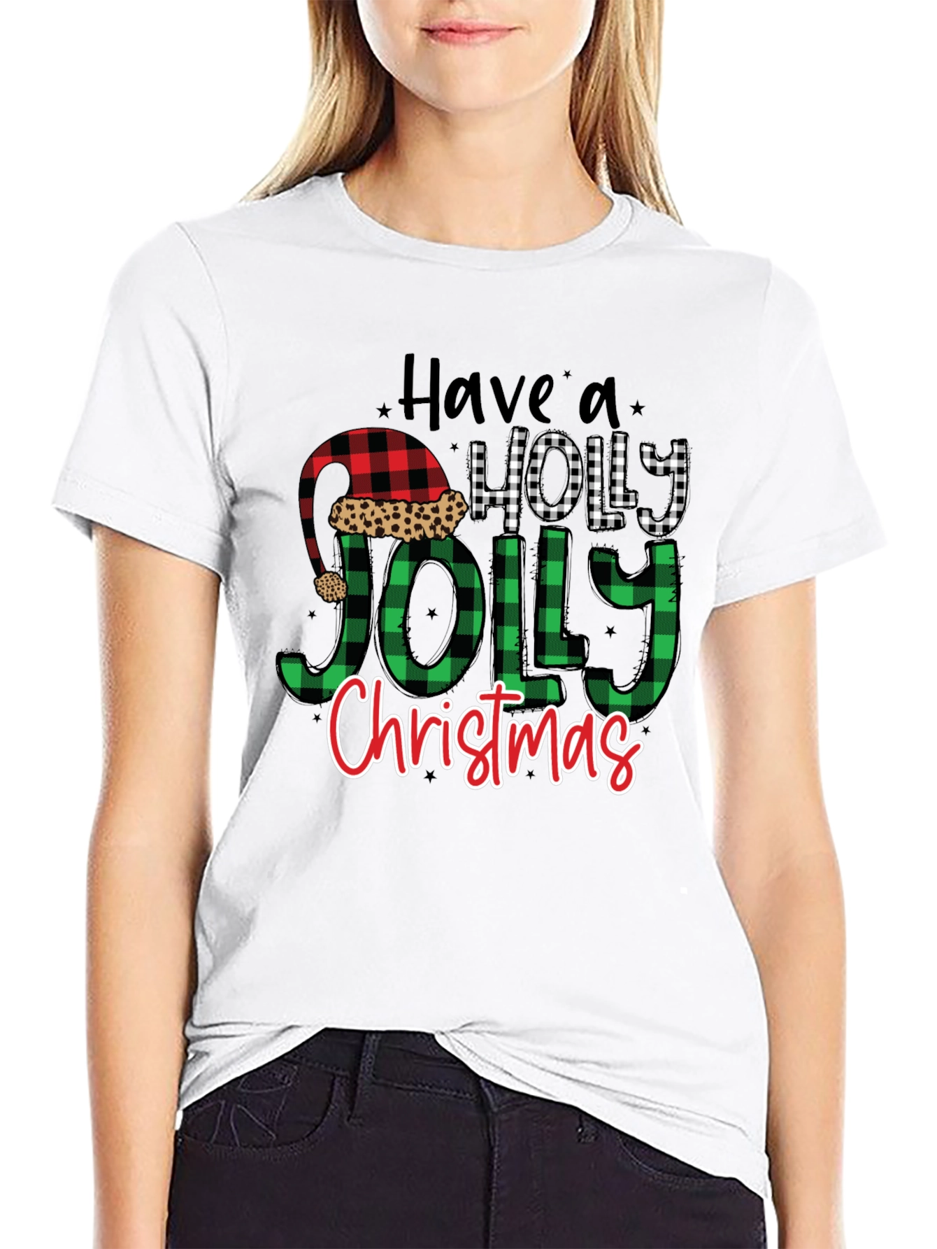 Holly Jolly Christmas Graphic Tee