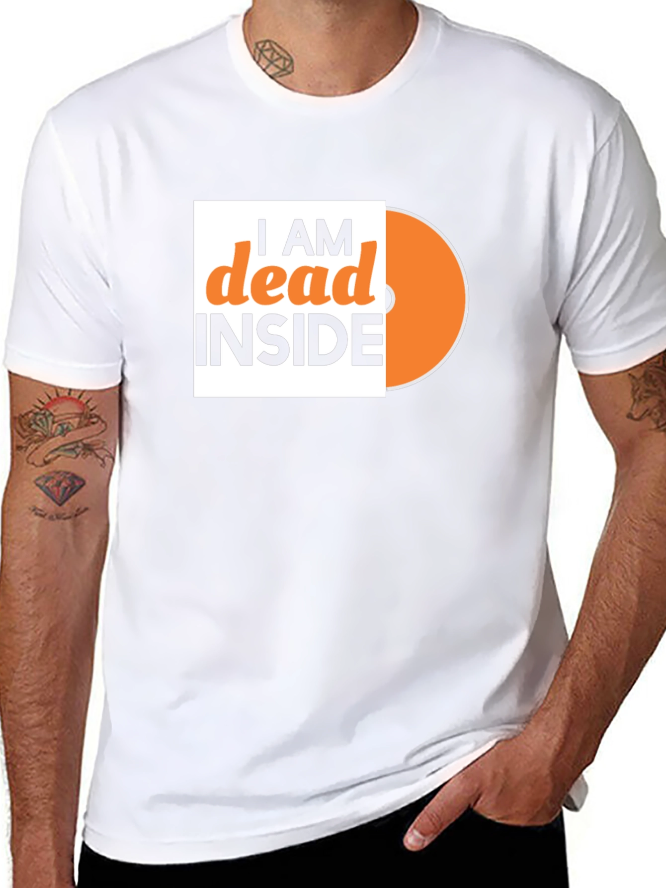 I am Dead Inside T-Shirt - Black Tee