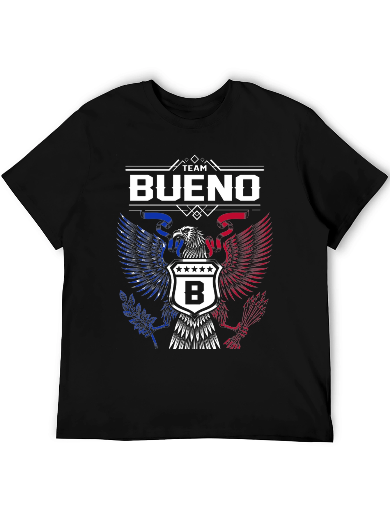 Team Bueno Patriotic Eagle Crest T-Shirt