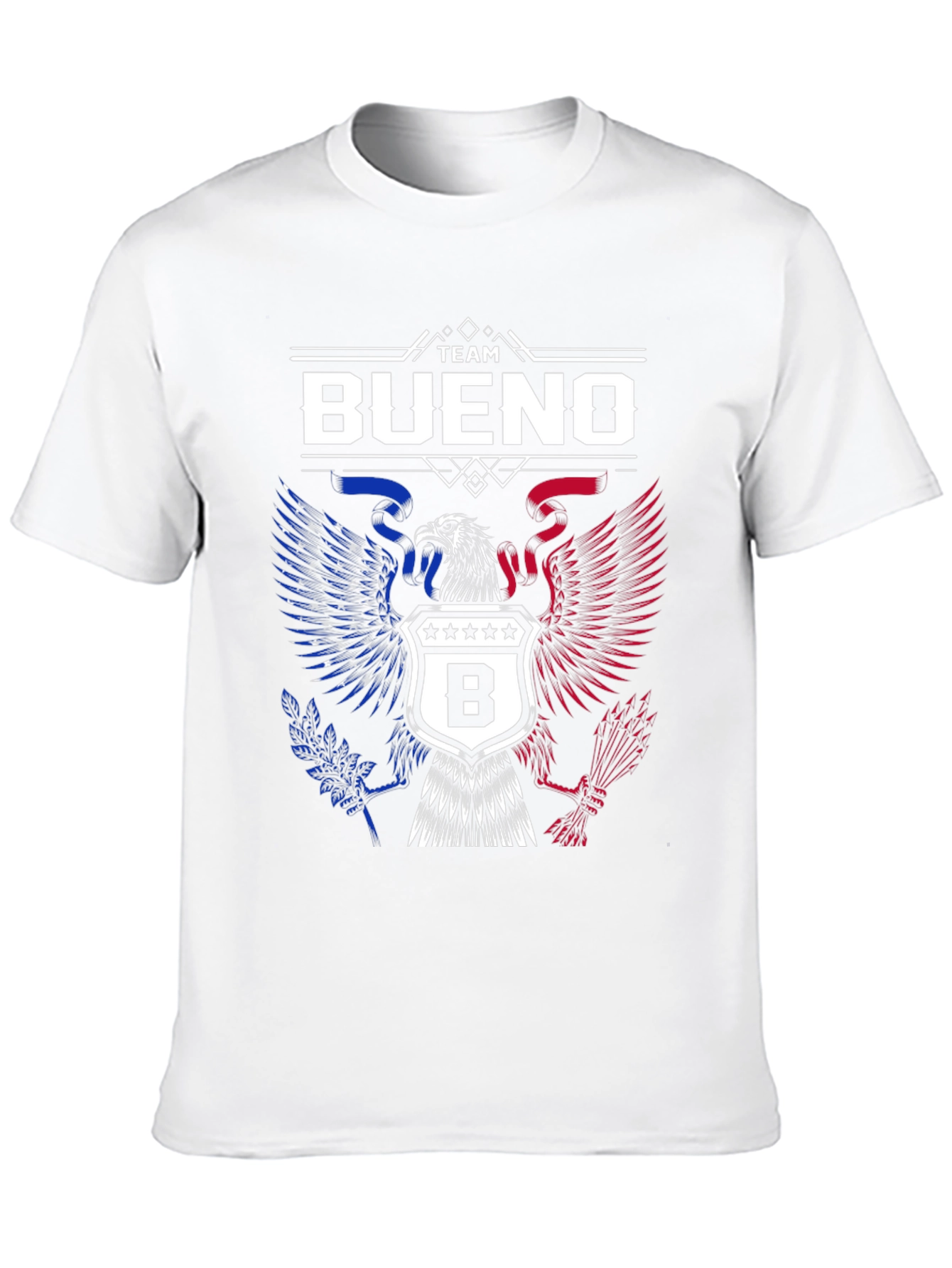 Team Bueno Patriotic Eagle Crest T-Shirt