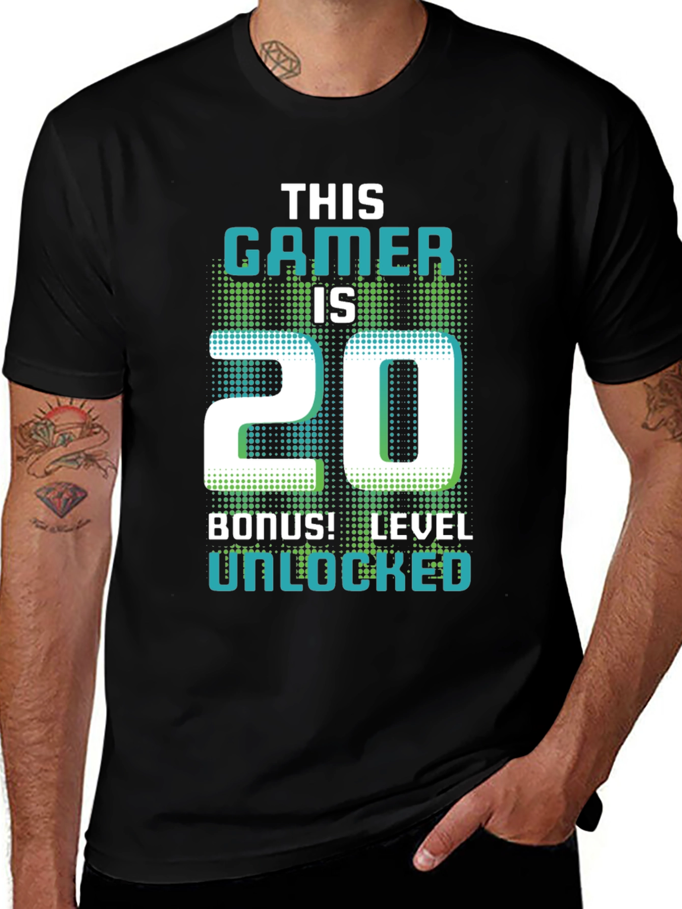 Gamer Level 20 Unlocked T-Shirt