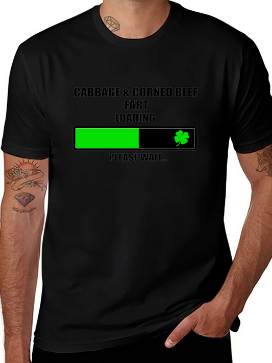 Cabbage & Corned Beef Fart Loading St. Patricks Day T-Shirt