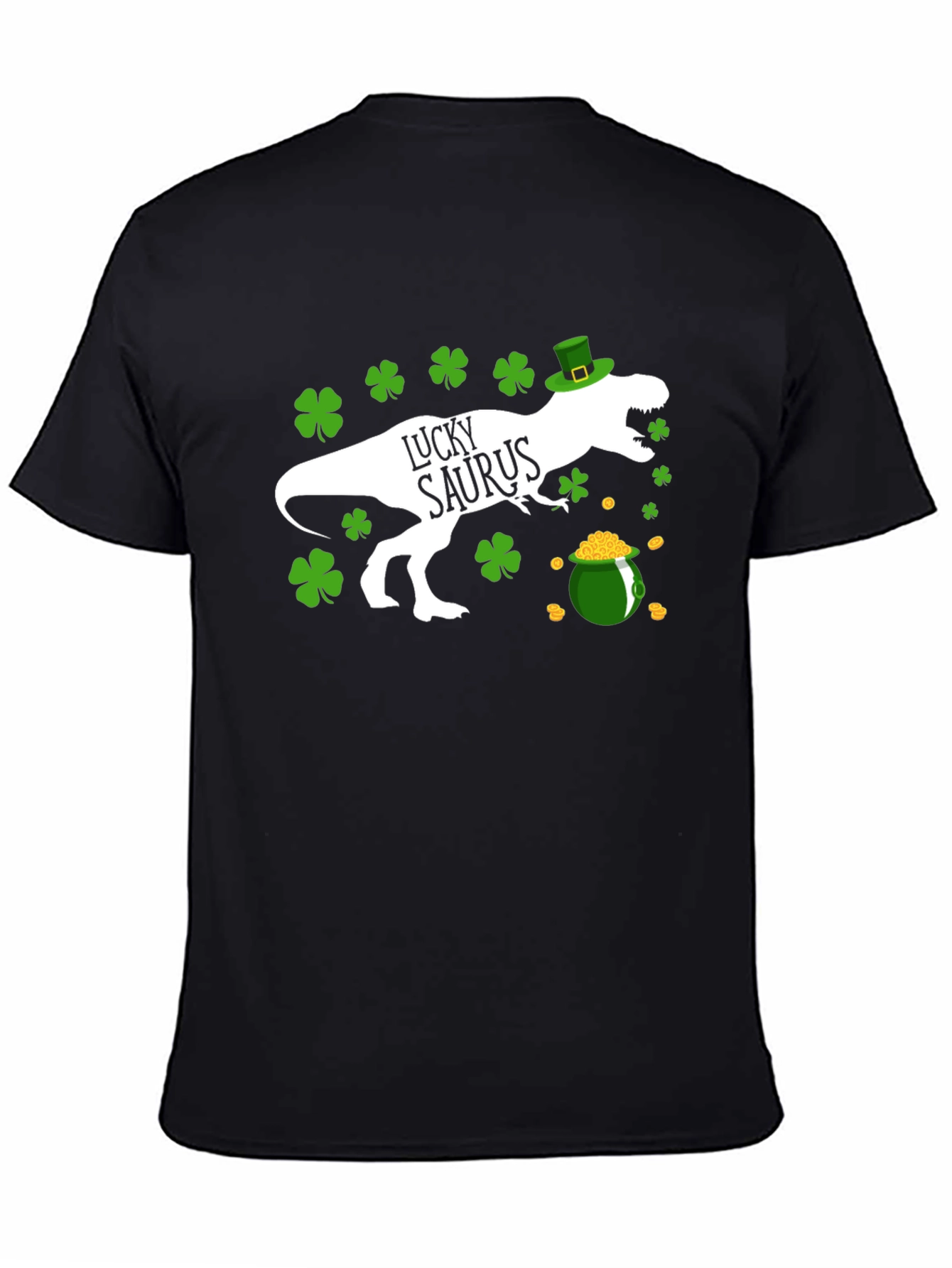 Lucky Saurus St. Patricks Day Graphic Tee