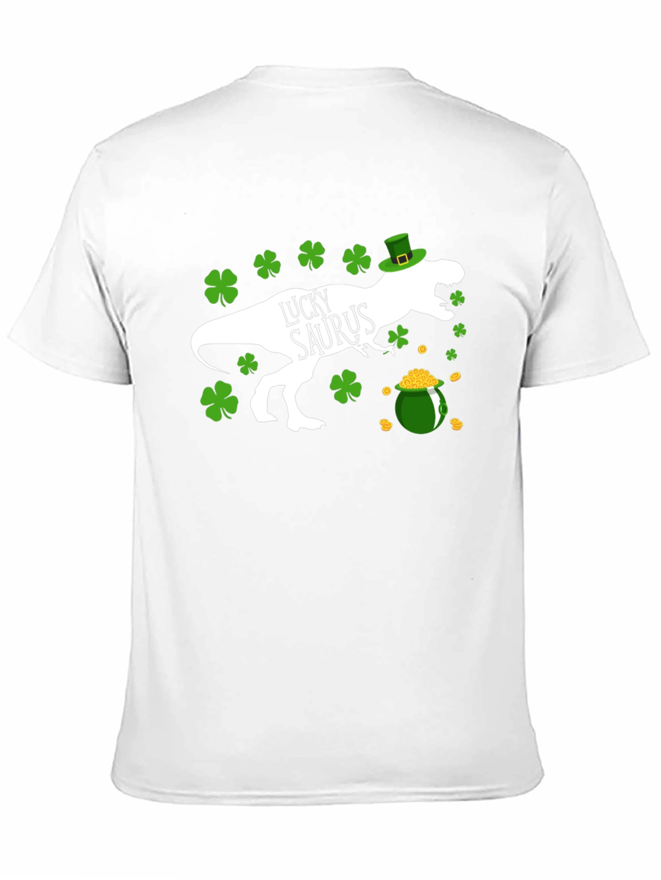 Lucky Saurus St. Patricks Day Graphic Tee