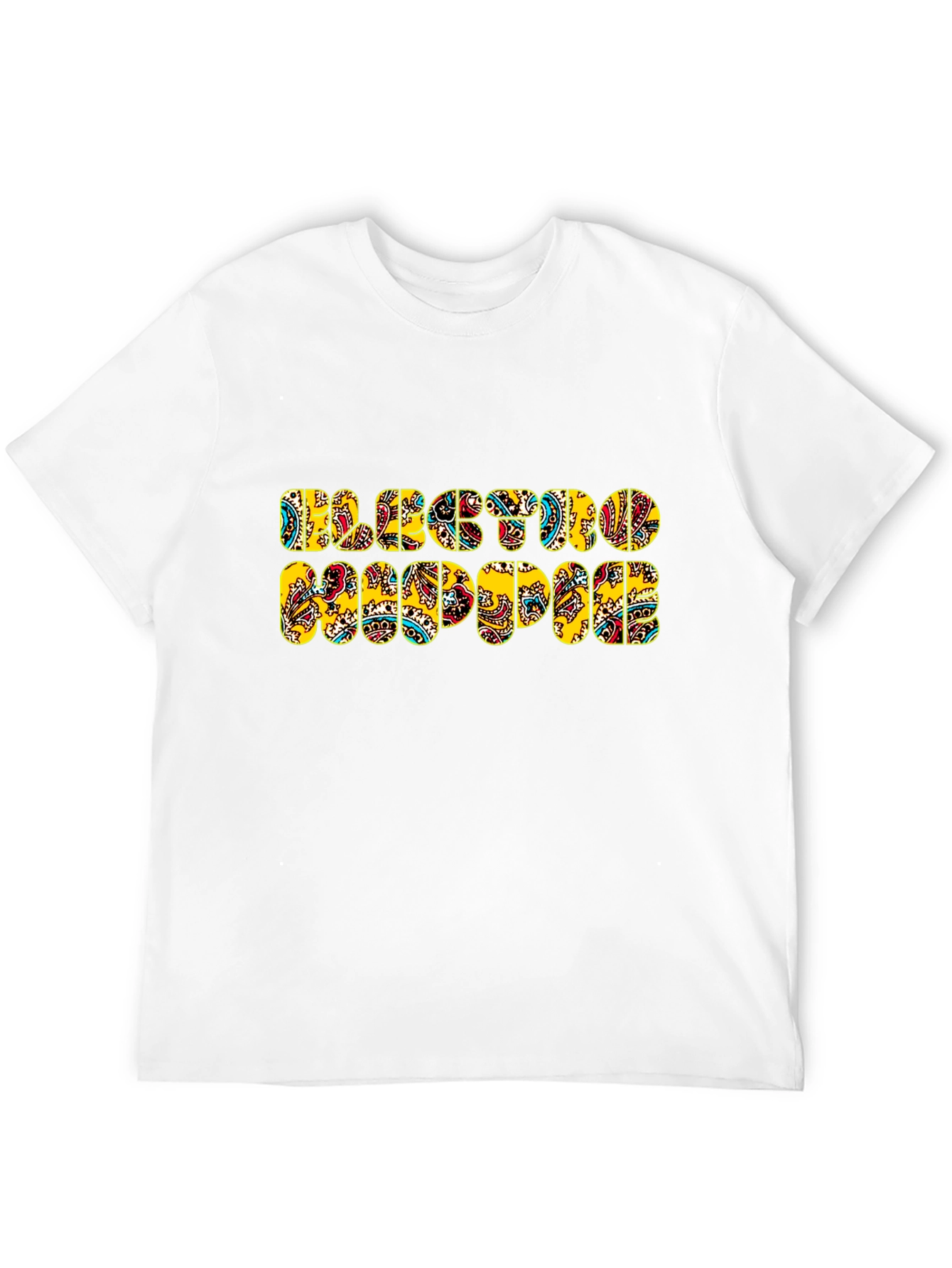 Electro Hippie Graphic T-Shirt - Black