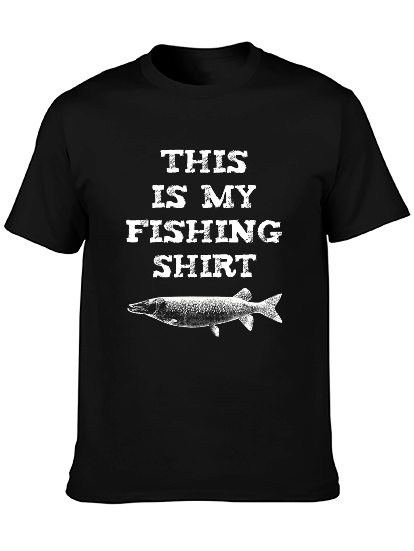 This Is My Fishing Shirt - Pike Graphic Tee