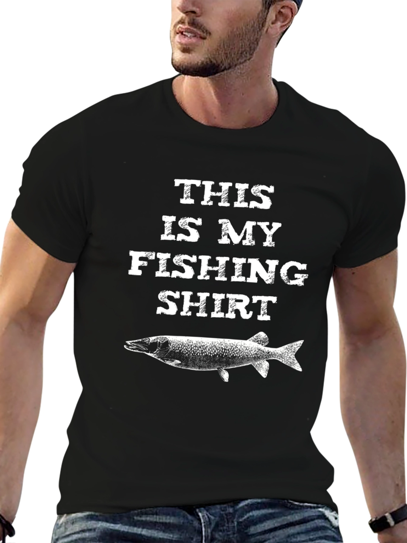 This Is My Fishing Shirt - Pike Graphic Tee