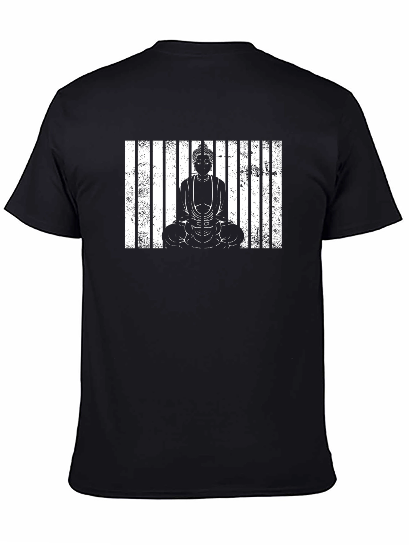 Buddha Graphic Print Mens T-Shirt