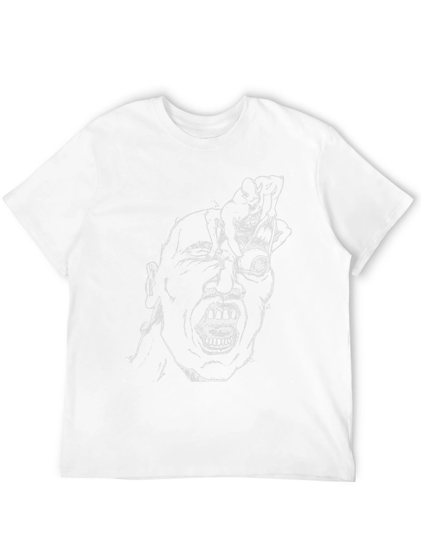 Graphic Tee - Man Versus Monster Design