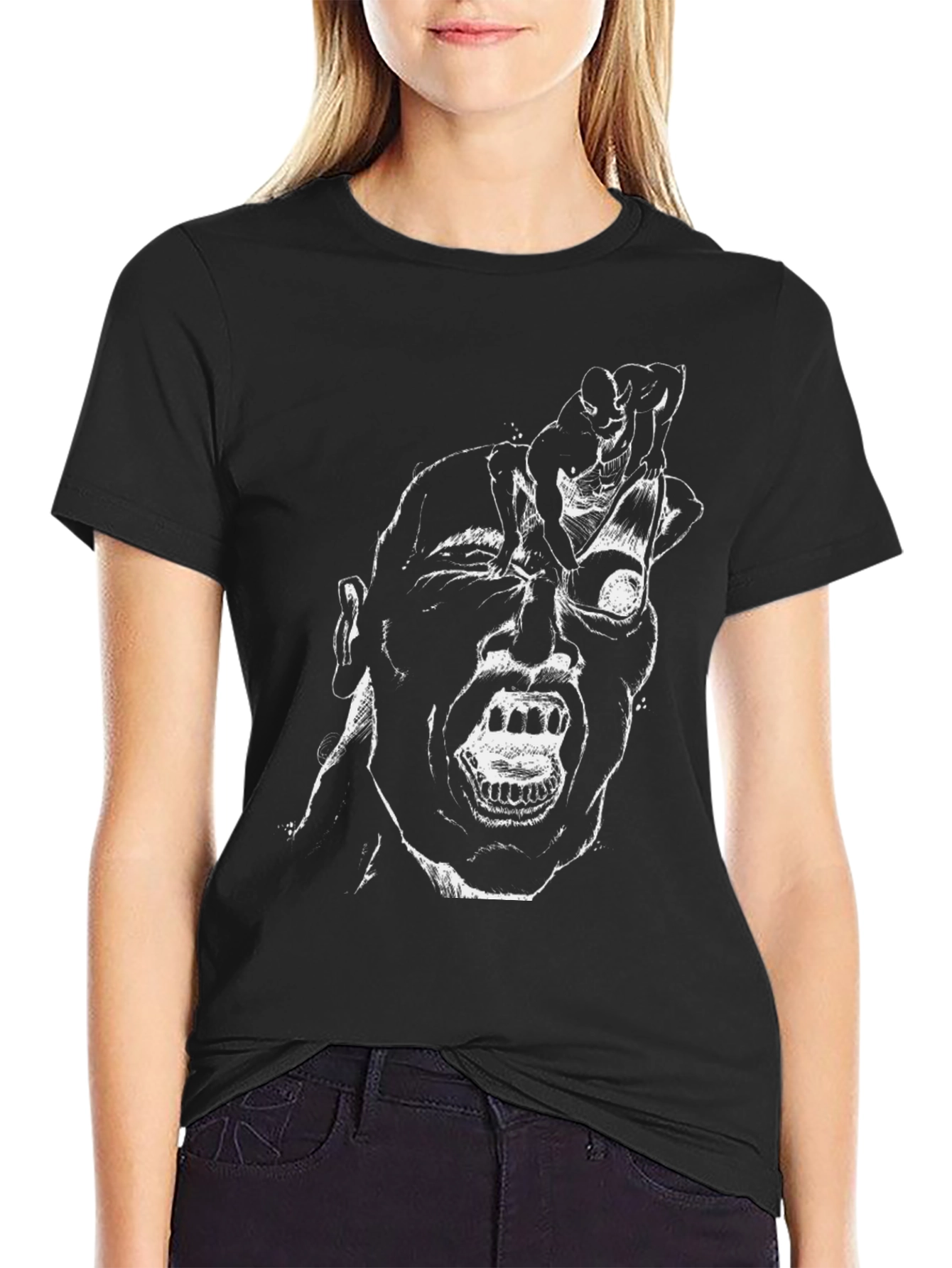 Graphic Tee - Man Versus Monster Design