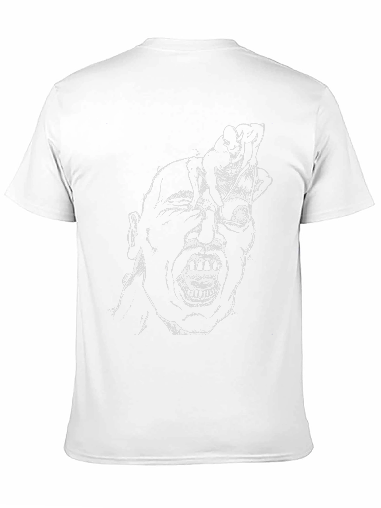 Graphic Tee - Man Versus Monster Design