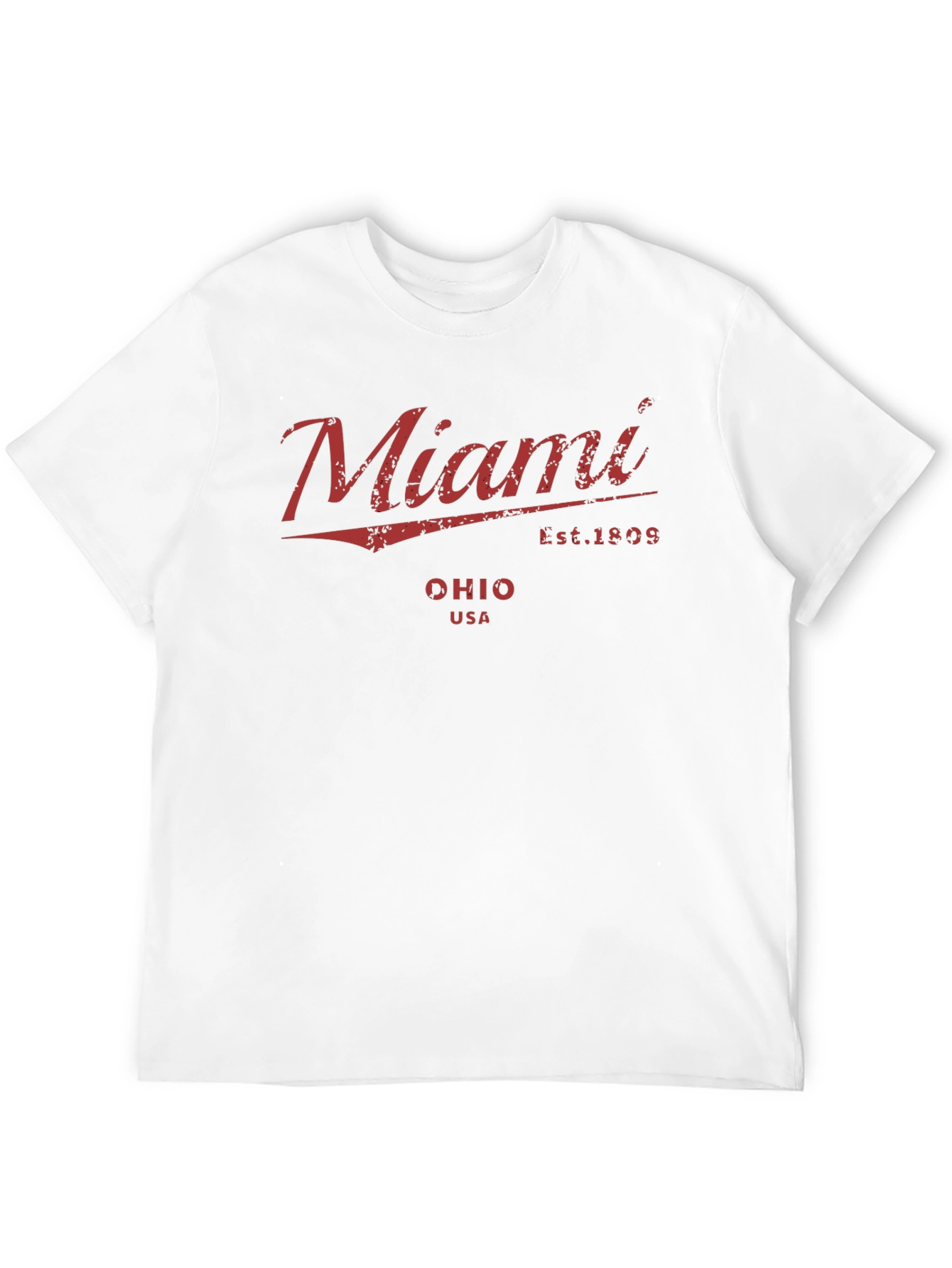 Miami Ohio USA Black T-Shirt