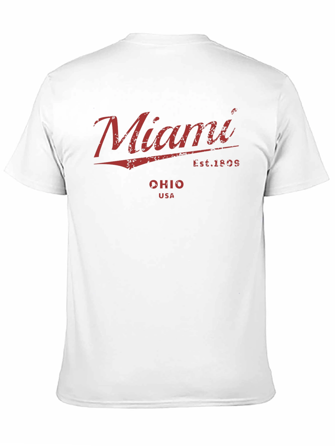 Miami Ohio USA Black T-Shirt