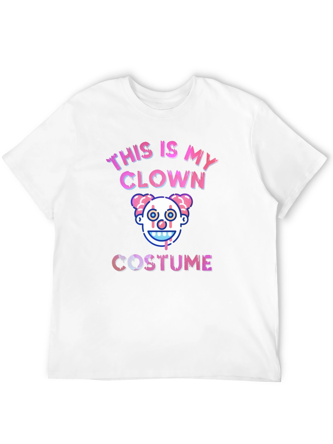 This Is My Clown Costume Graphic Tee