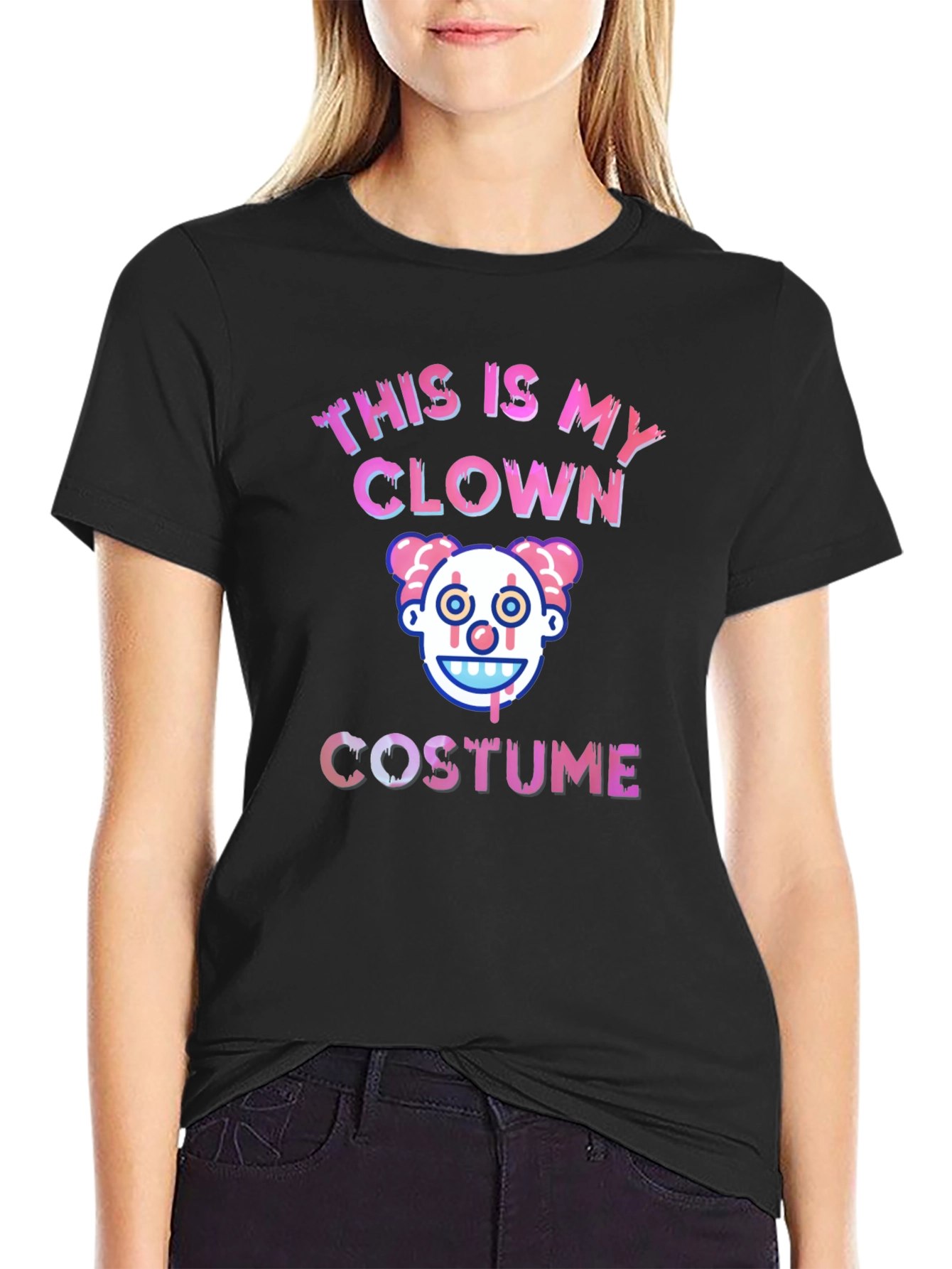 This Is My Clown Costume Graphic Tee