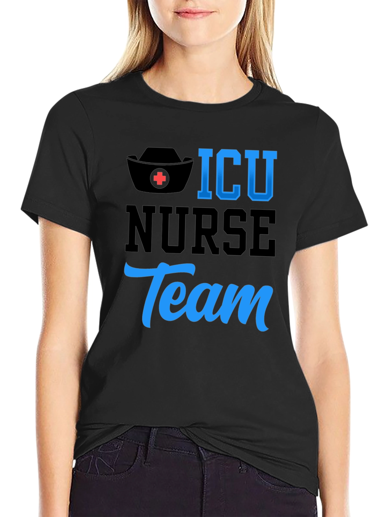 ICU Nurse Team T-Shirt - Medical Staff Appreciation