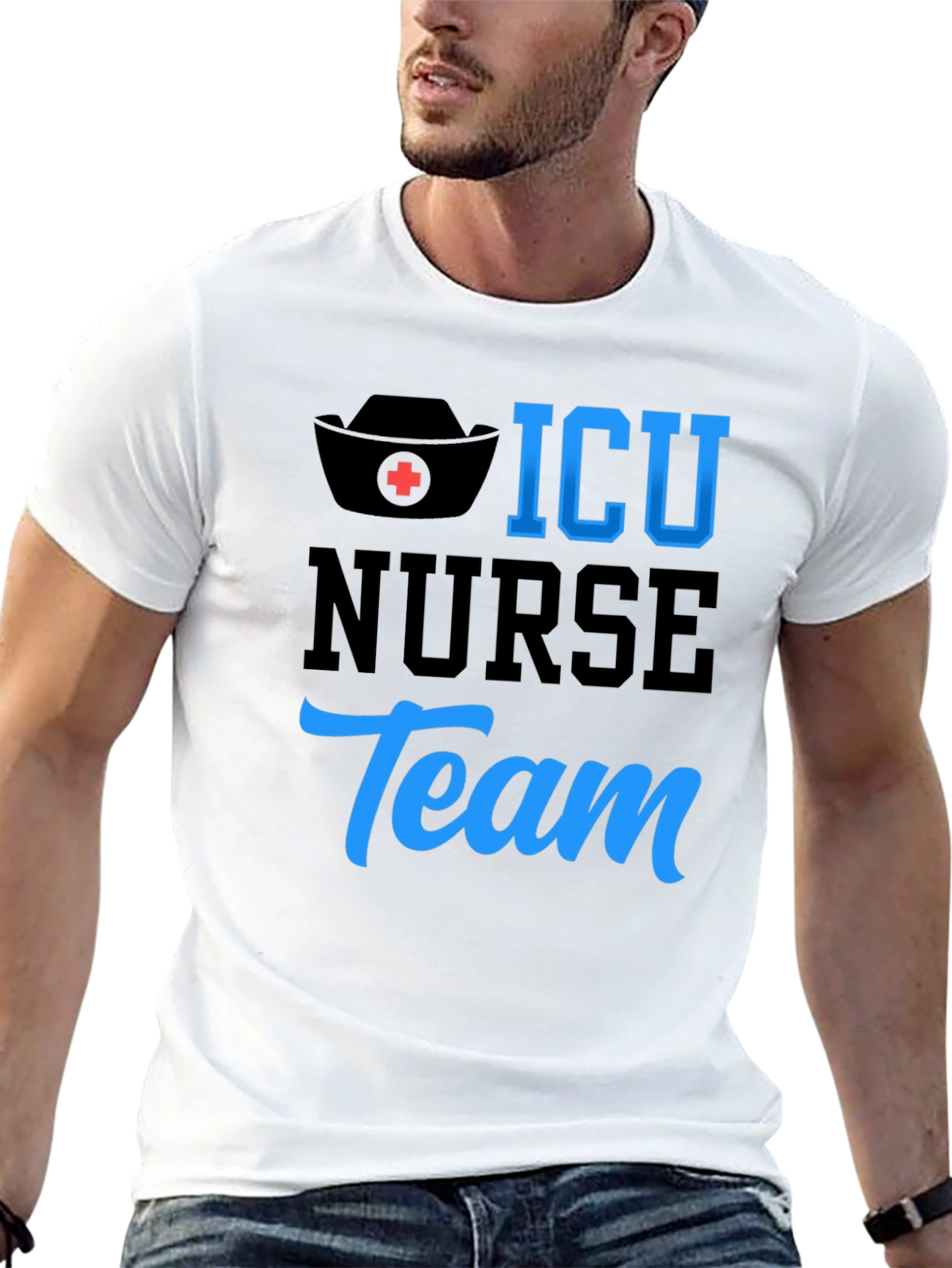 ICU Nurse Team T-Shirt - Medical Staff Appreciation