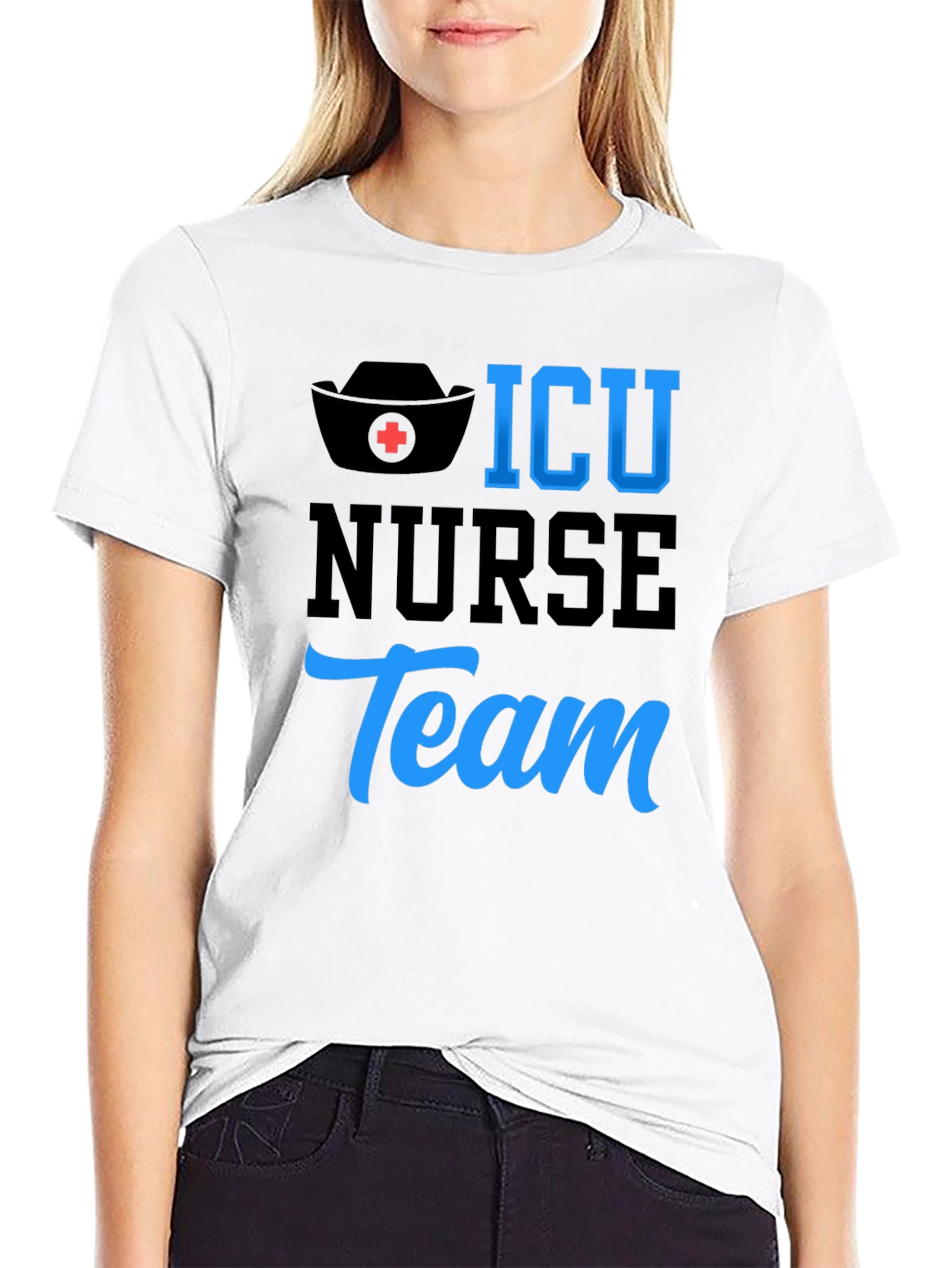 ICU Nurse Team T-Shirt - Medical Staff Appreciation