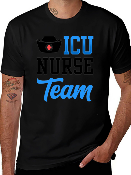 ICU Nurse Team T-Shirt - Medical Staff Appreciation