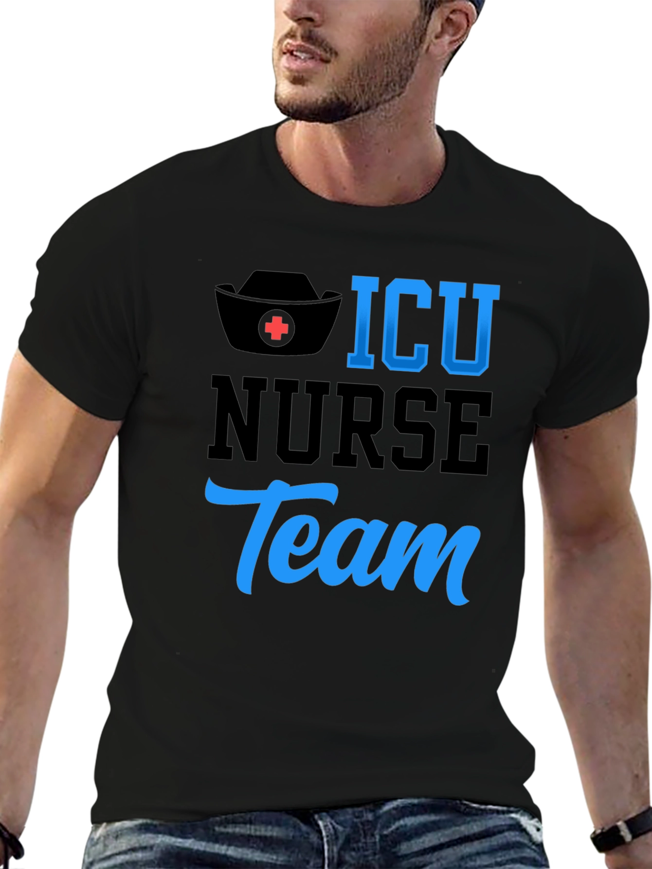 ICU Nurse Team T-Shirt - Medical Staff Appreciation