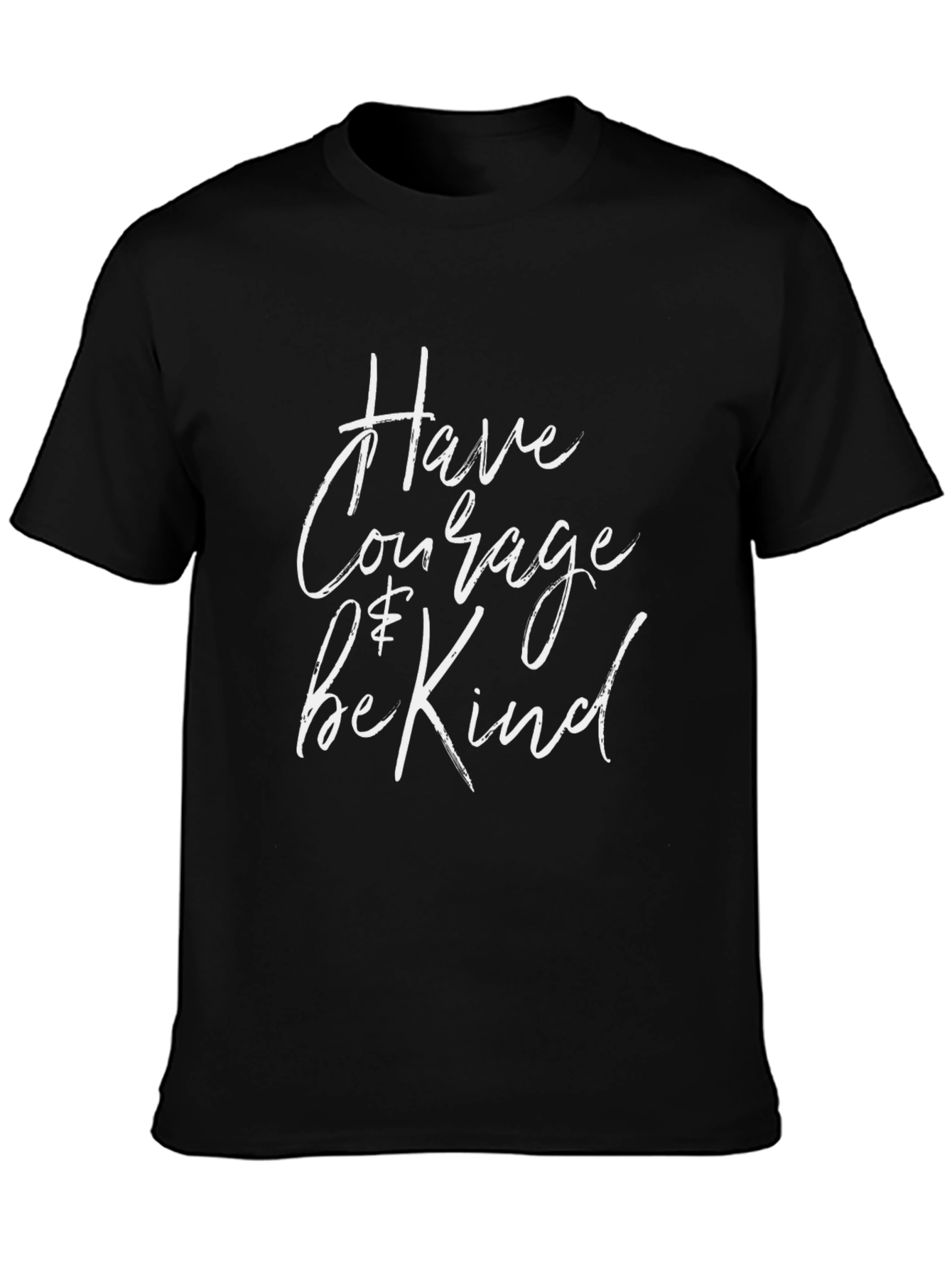 Courage and Kindness Black T-Shirt