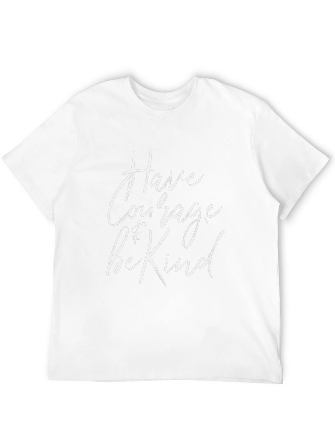 Courage and Kindness Black T-Shirt