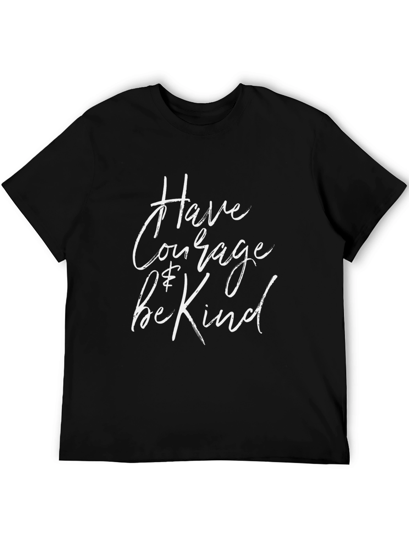Courage and Kindness Black T-Shirt