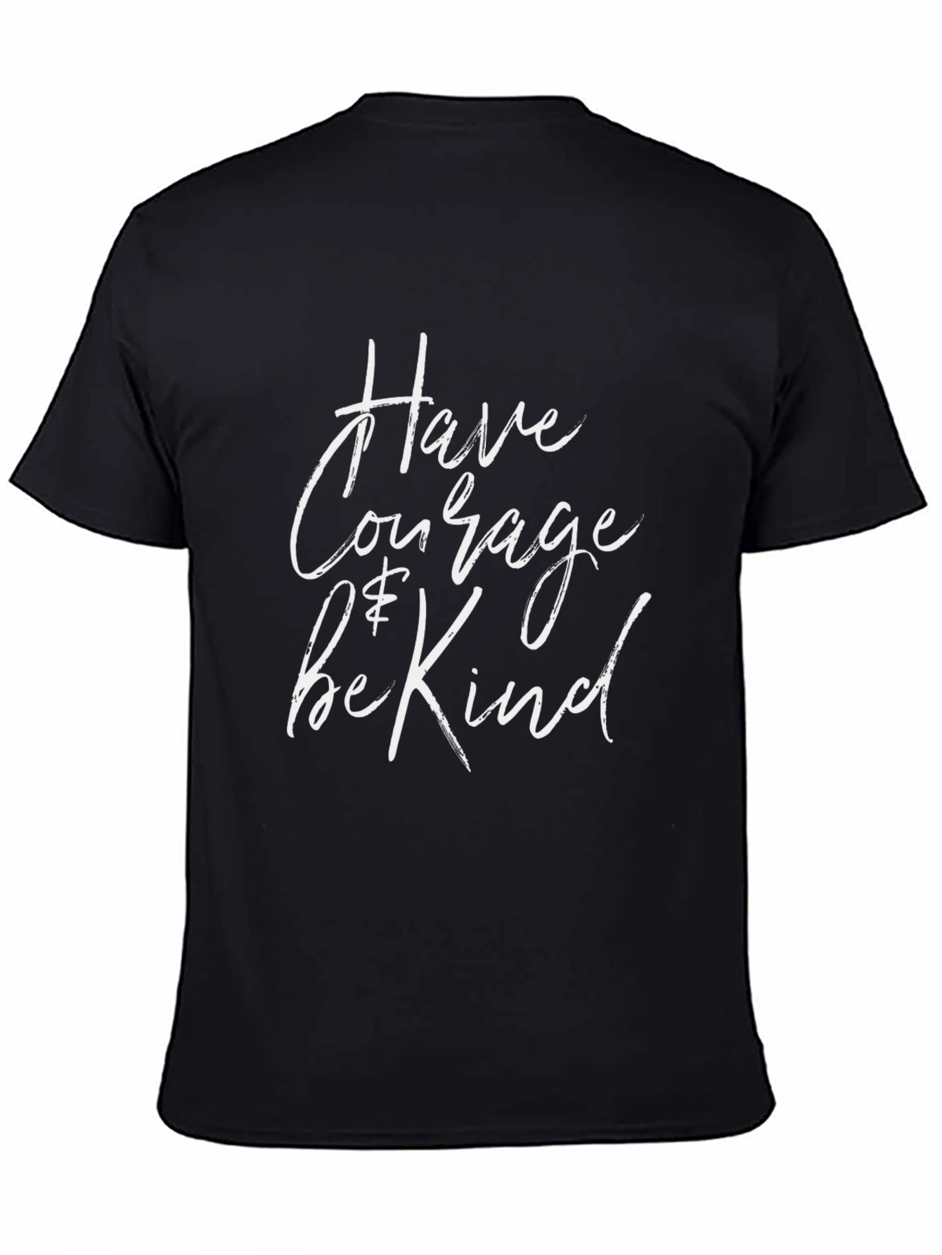 Courage and Kindness Black T-Shirt