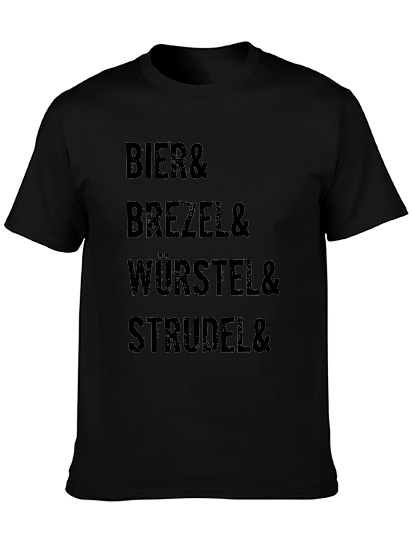 Bier Brezel Wurstel Strudel T-Shirt - Bavarian Foodie