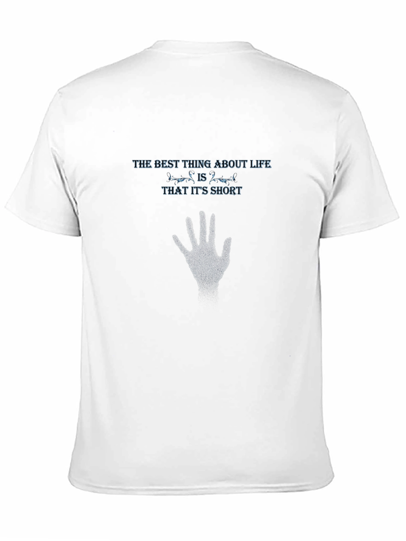 Life is Short Graphic Tee - Black